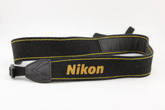 Nikon Black/Yellow Camera Strap (#4333)