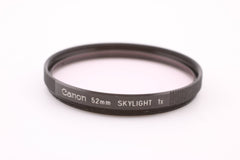 Canon 52mm Skylight 1x Filter (5232) - Canon