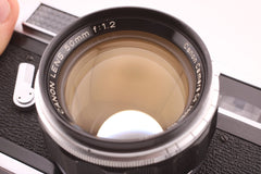 Canon 7 Rangefinder 35mm Film Camera with 50mm f1.2 Lens