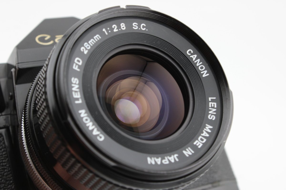 Canon A - 1 + 28mm f2.8 (4111) - Canon