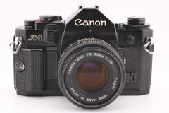 Canon A-1 + 50mm f1.8 (5251) - Canon