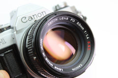 Canon AE-1 + 50mm f1.4 (#3074) - OldCamsByJens