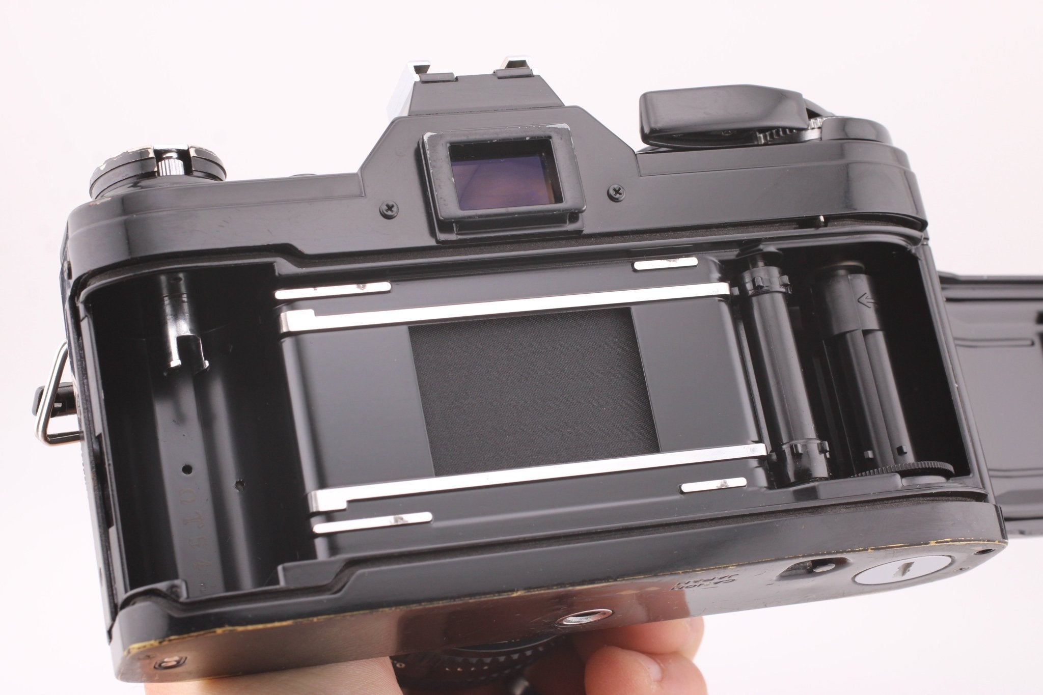 Canon AE-1 SLR 35mm Film Camera with 50mm f1.8 Lens - OldCamsByJens