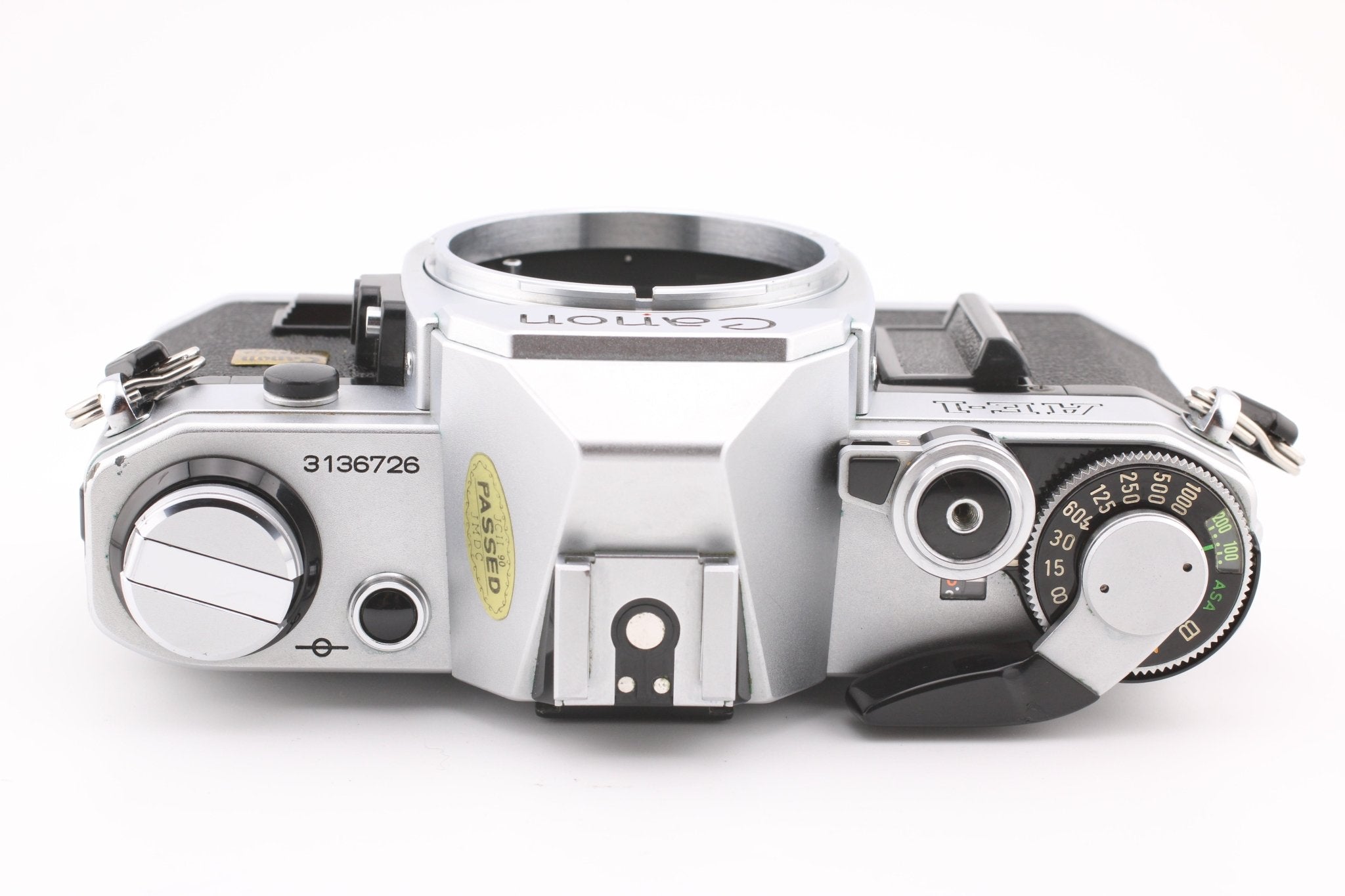 Canon AE-1 Chrome Body (5311) - Canon