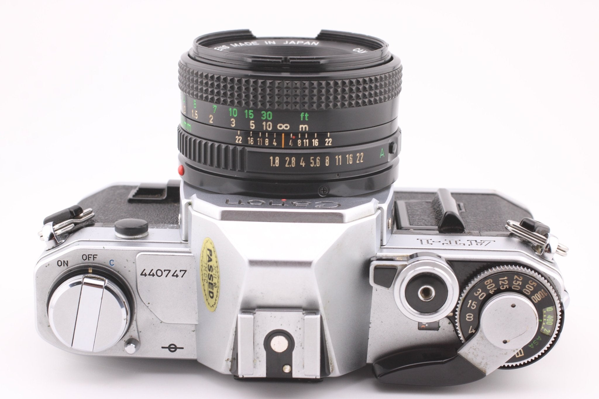Canon AT-1 + 50mm f1.8 (5380) - Canon