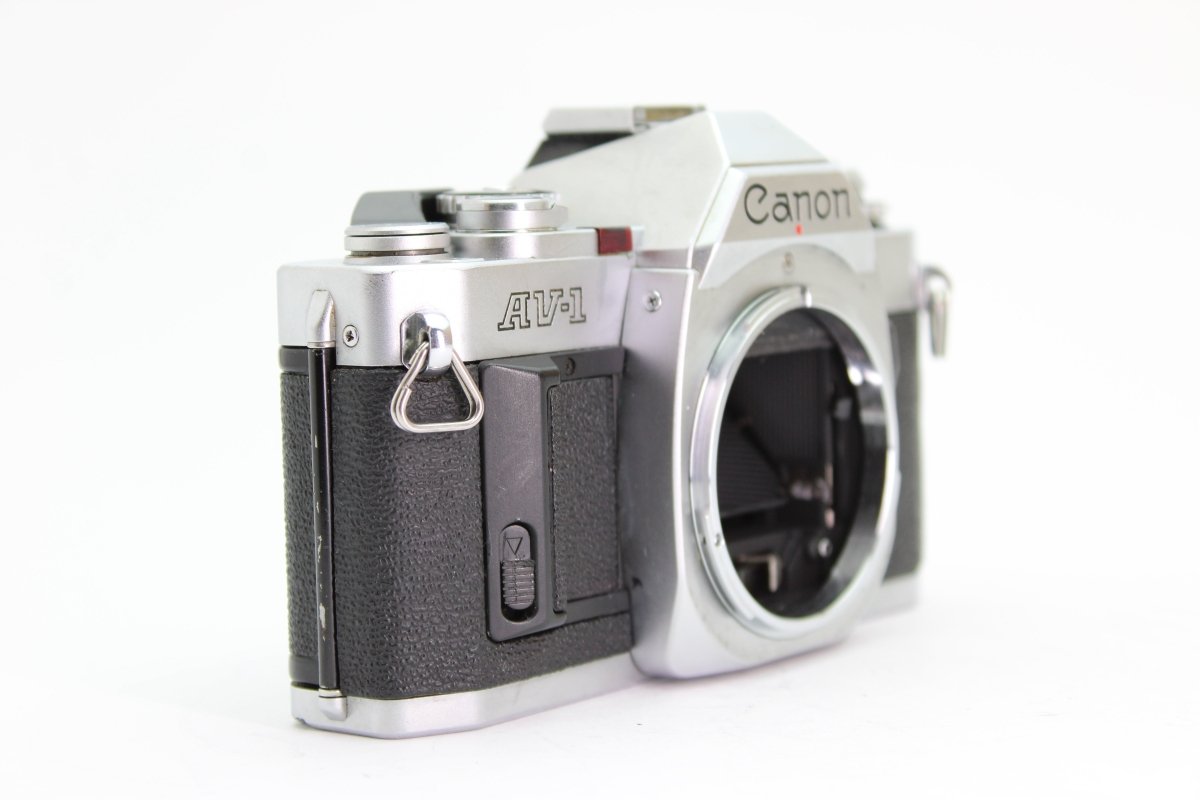 Canon AV-1 Chrome Body (#3101) - OldCamsByJens
