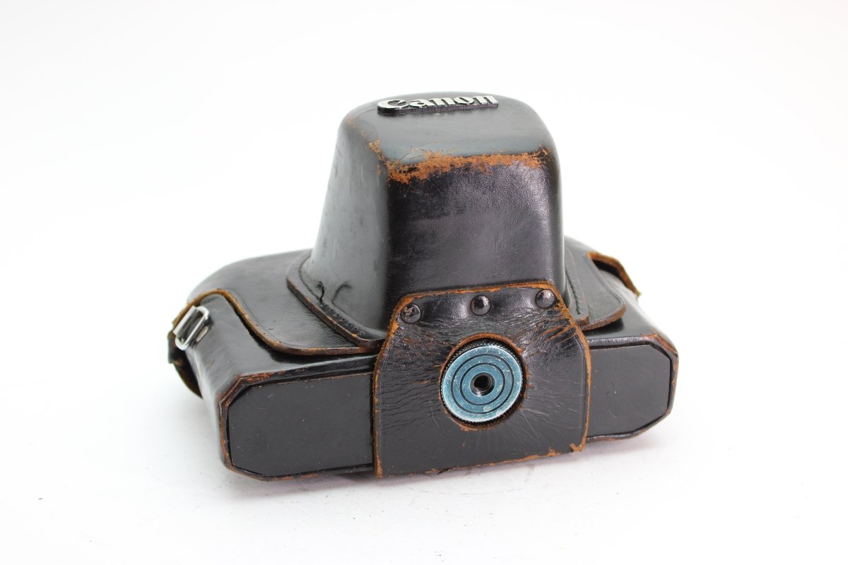 Canon Dark Brown Leather Case (#2789) - Canon