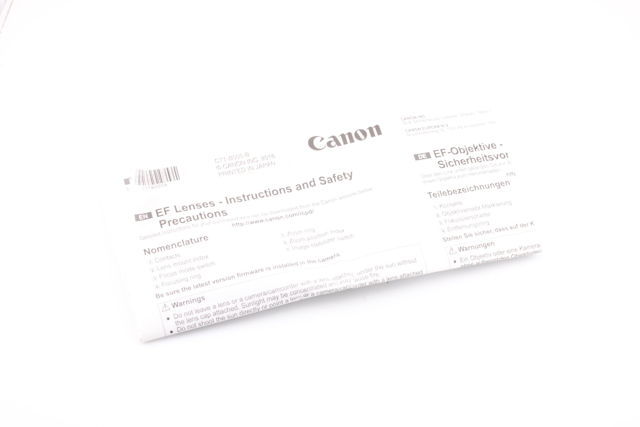 Canon EF 100mm f2.8 Macro USM (5106) - Canon