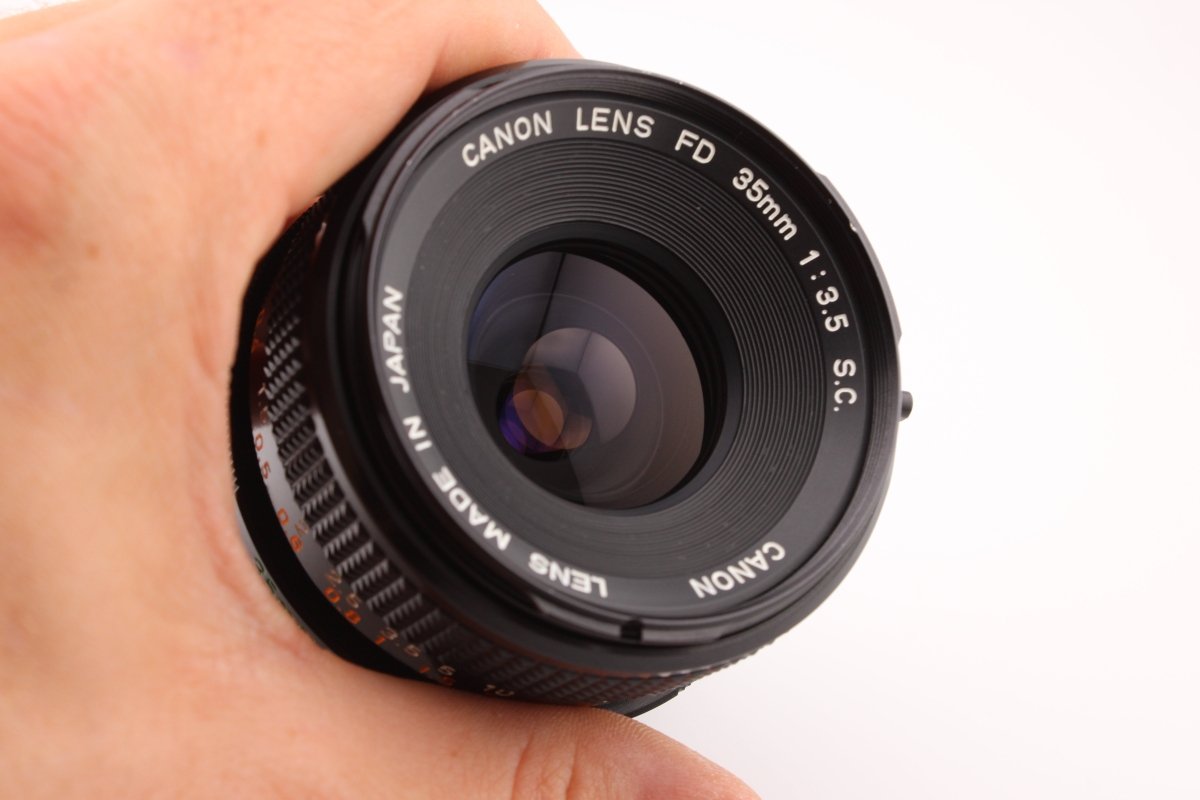 Canon FD 35mm f3.5 S.C. (4187) - Canon