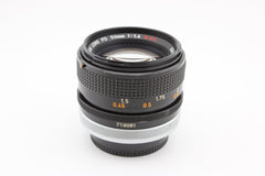 Canon FD 50mm f1.4 S.S.C (4146) - Canon
