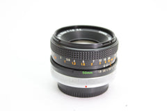 Canon FD 50mm f1.8 S.C. (#3633) - Canon