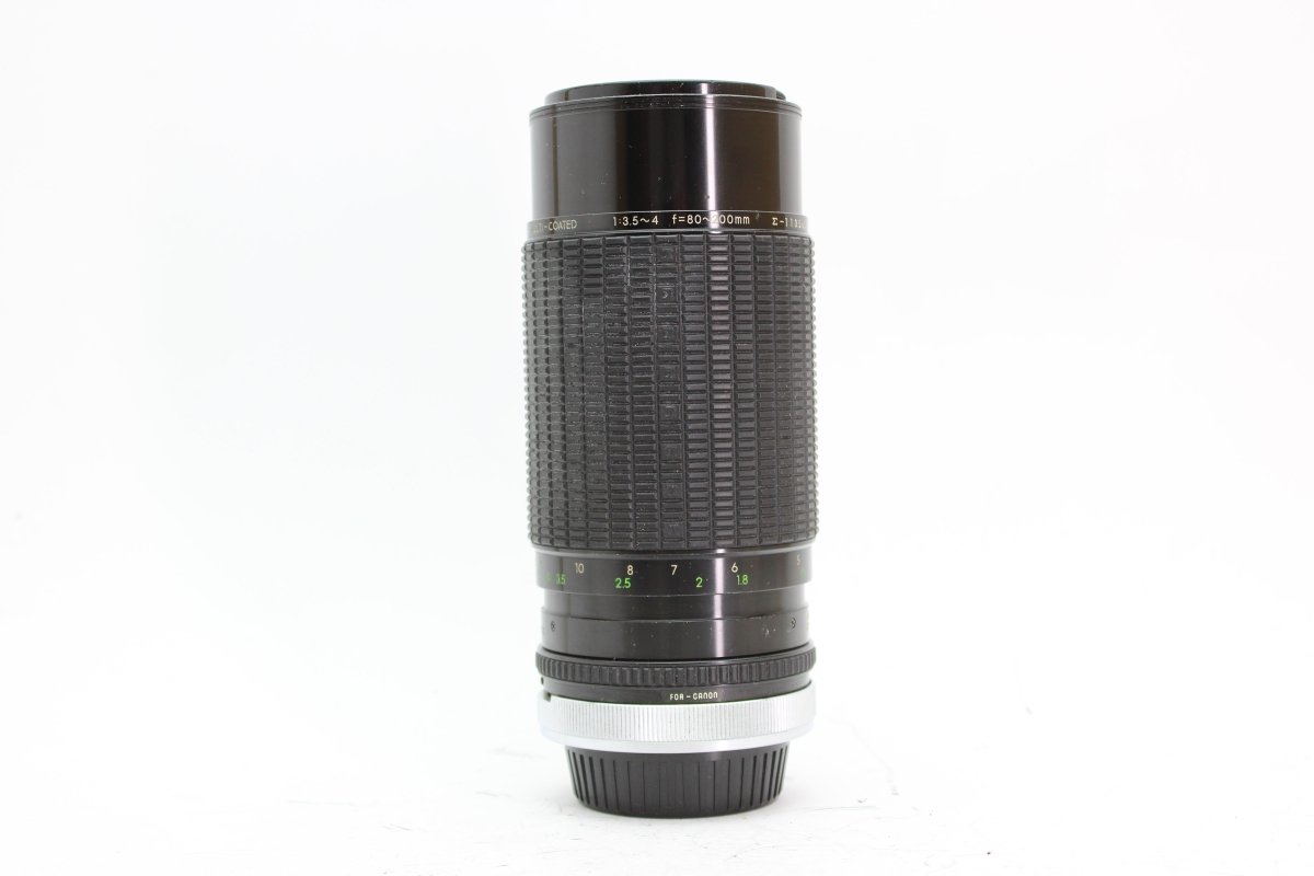 Canon FD - Sigma 80-200mm f3.5-4 #2028 - Sigma