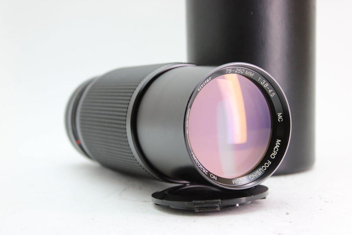 Canon FD - Vivitar 75-250mm f3.8-4.5 (#2037) - Vivitar