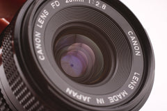 Canon FDn 28mm f2.8 (5327) - Canon