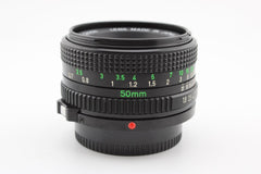 Canon FDn 50mm f1.8 (4466) - Canon