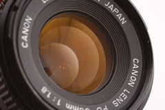 Canon FDn 50mm f1.8 (4868) - Canon