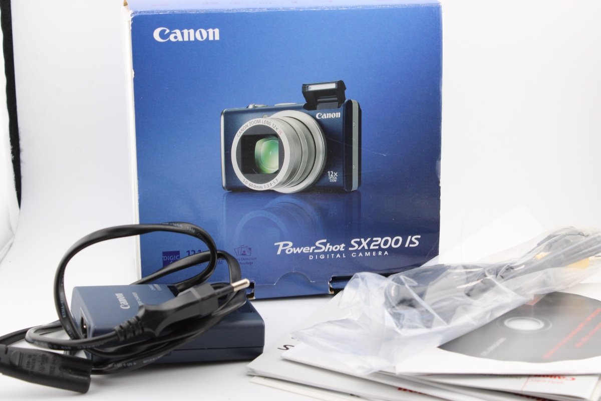 Canon PowerShot SX200 IS Blue (4106) - Canon