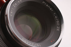 Carl Zeiss Planar 50mm f1.4 ZE T* Canon EF (4857) - Carl Zeiss
