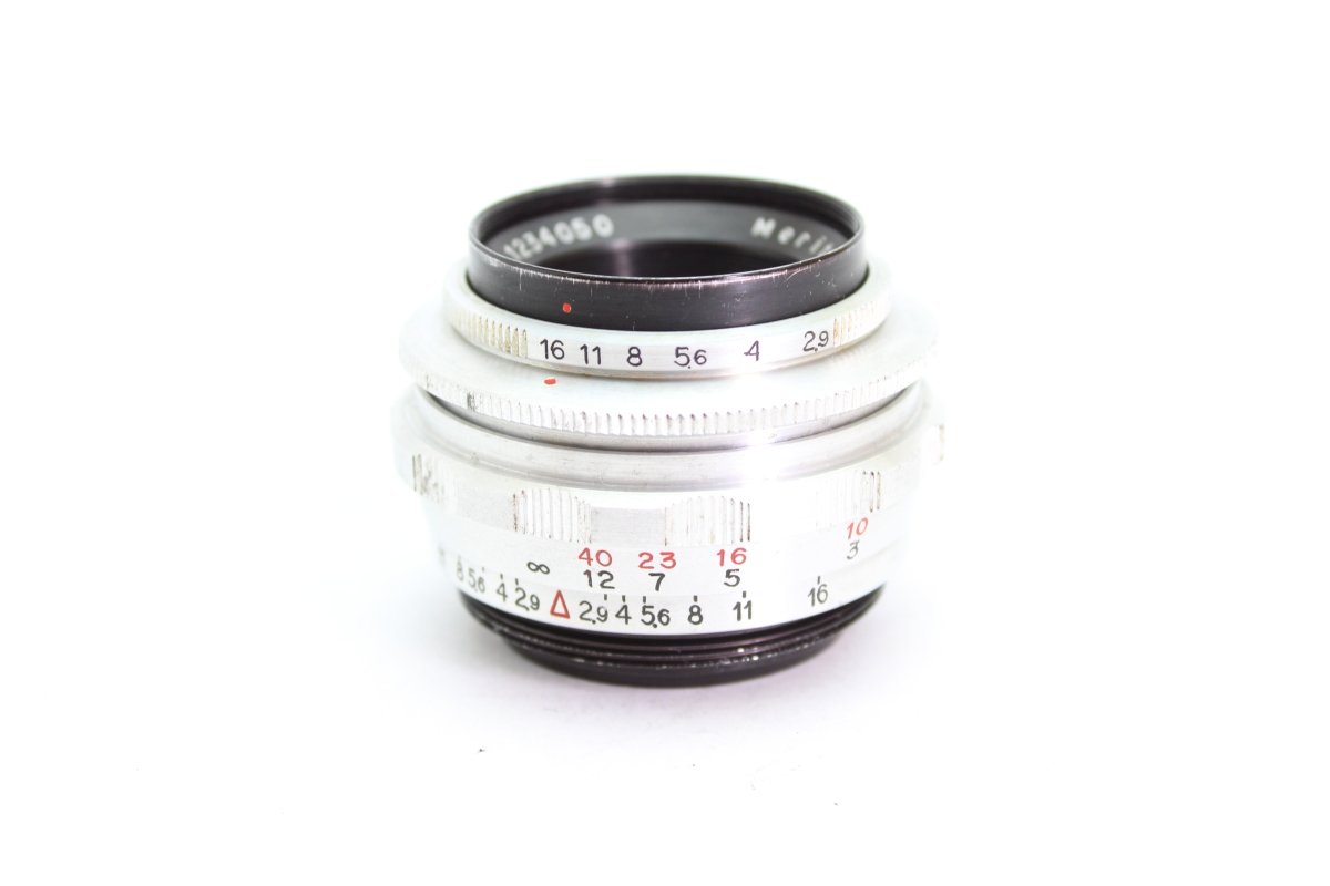 E. Ludwig Meritar 50mm f2.9 V (#3599) - E. Ludwig
