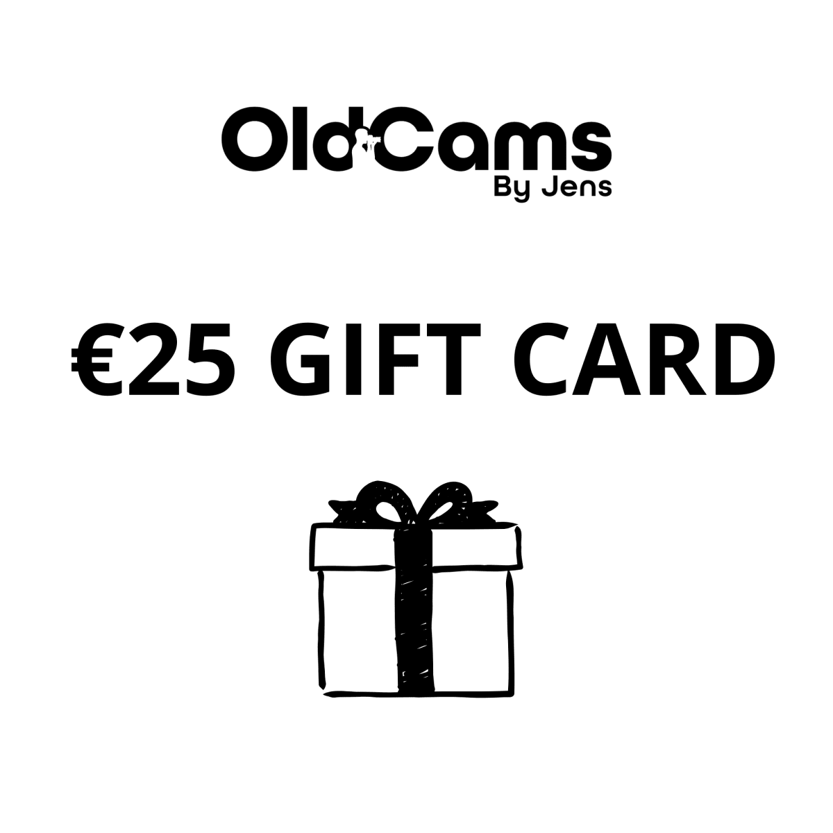 €25 Gift Card - OldCamsByJens