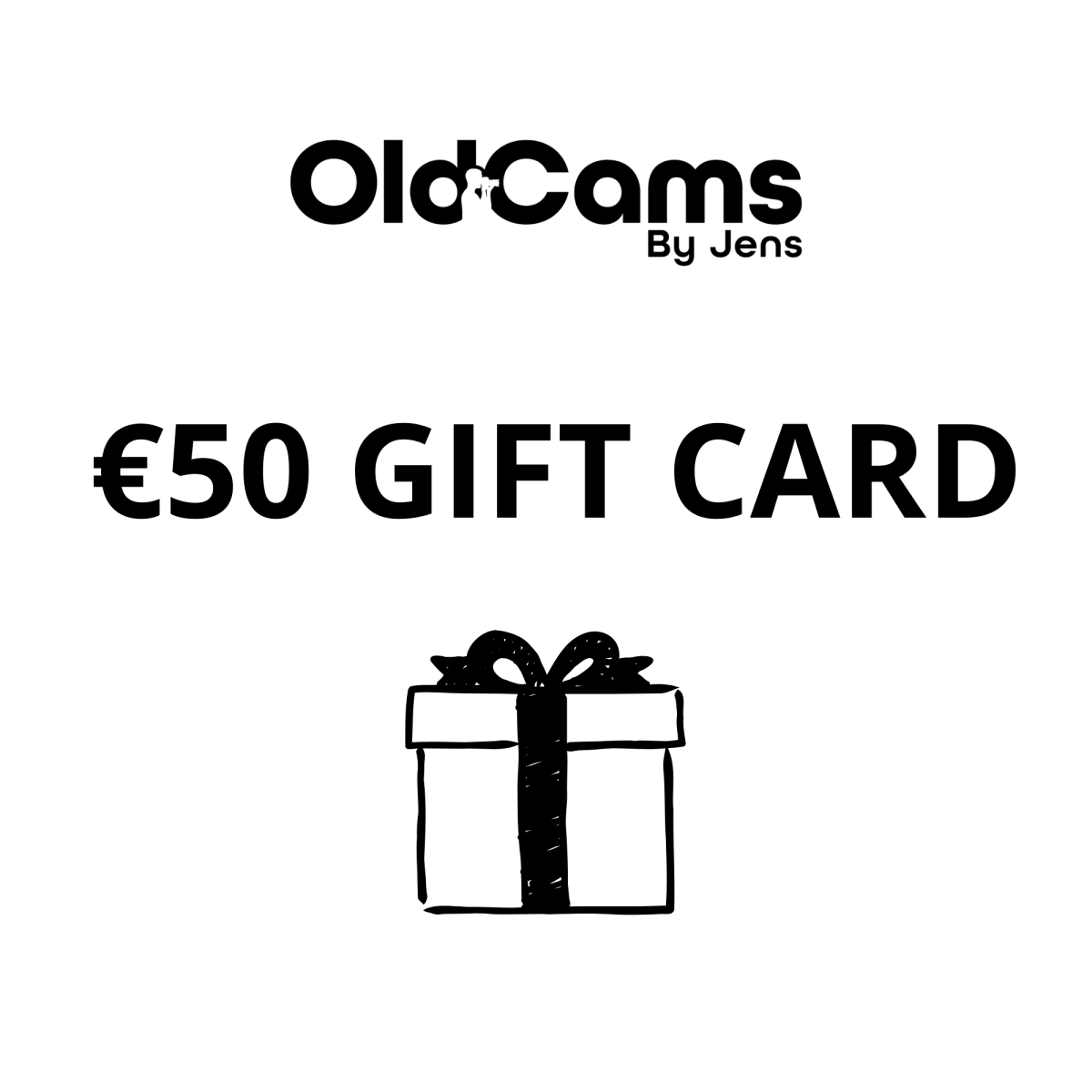 €50 Gift Card - OldCamsByJens