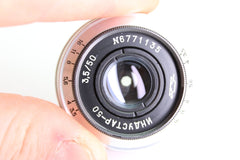 Industar - 50 50mm f3.5 Silver (#3601) - Industar