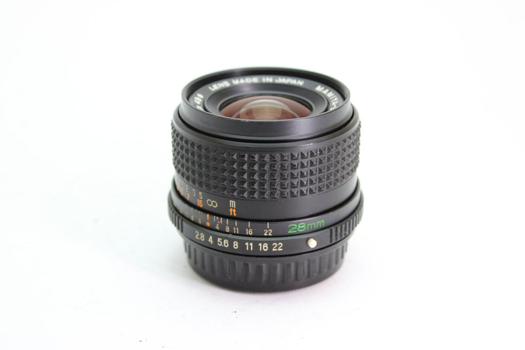 希少 AUTO mamiya sekor 28mm f2.8 M42 The Mamiya/Sekor auto 28 mm f/ 2.8 Lens. Specs. MTF Charts. User