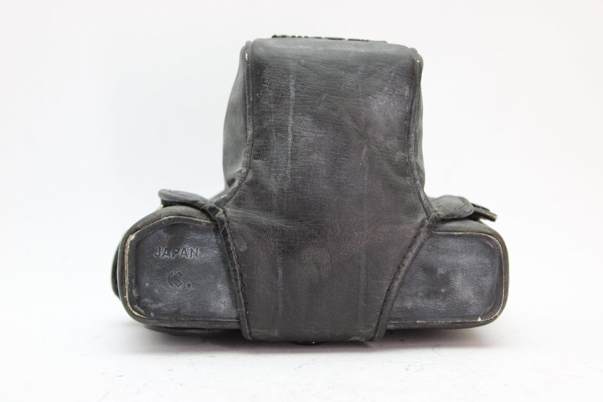 Minolta Black Leather Camera Case - Minolta