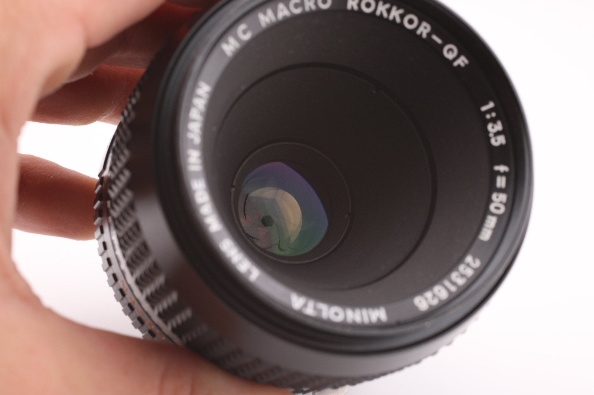Minolta MC Macro Rokkor-QF 50mm f3.5 (5346) - Minolta