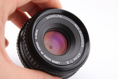 Minolta MD Rokkor 45mm f2 (4135) - Minolta