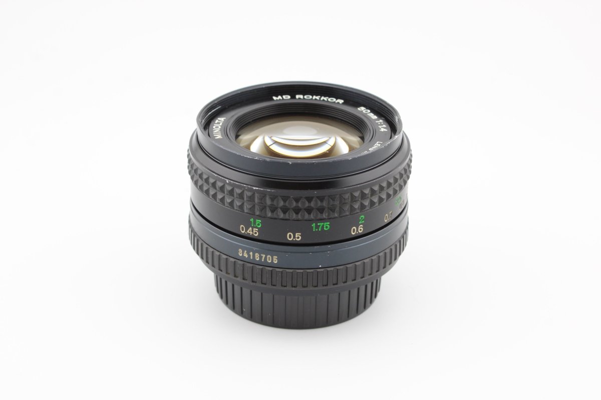 Minolta MD Rokkor 50mm f1.4 (#3831) - Minolta