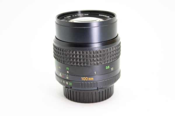 Minolta MD Tele Rokkor 100 mm 1:2.5 Tele Rokkor Porträt Objektiv TOP Minolta MD Tele Rokkor 100 mm 1:2.5 Tele Rokkor Porträt Objektiv TOP