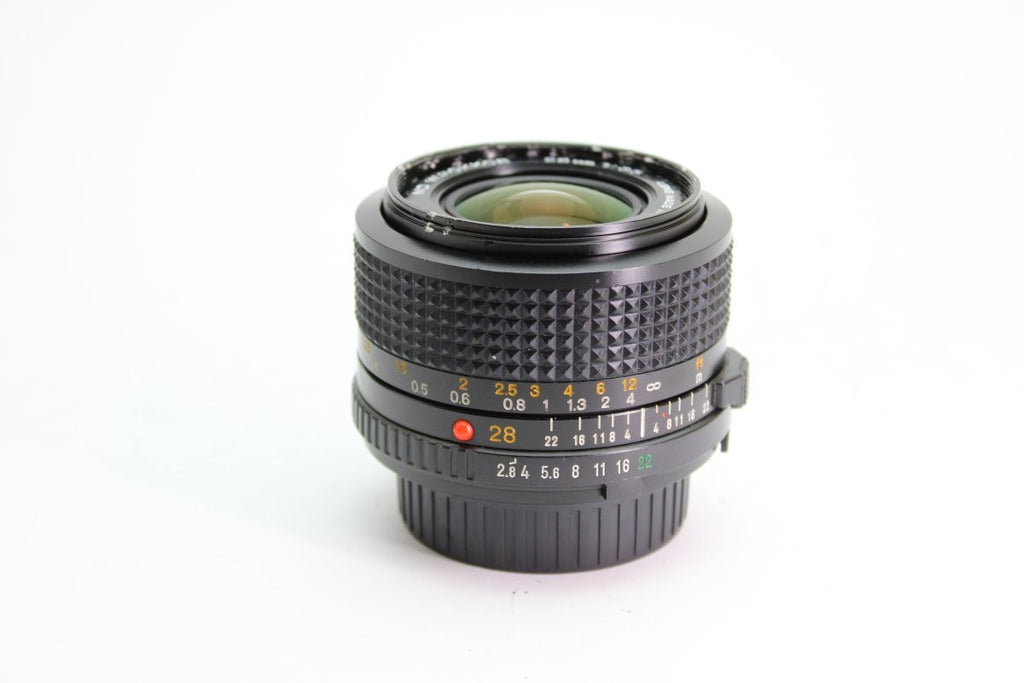 KONICA MINOLTA - MINOLTA MD W.ROKKOR 28mm F3.5 カビ曇りなし#155 MINOLTA MD W.ROKKOR 28mm F3.5 カビ曇りなし#155