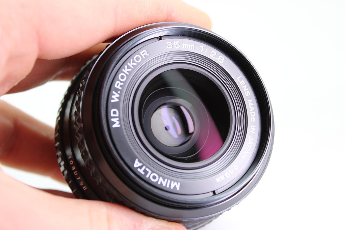 Minolta MD W.Rokkor 35mm f2.8 (#3386) - Minolta