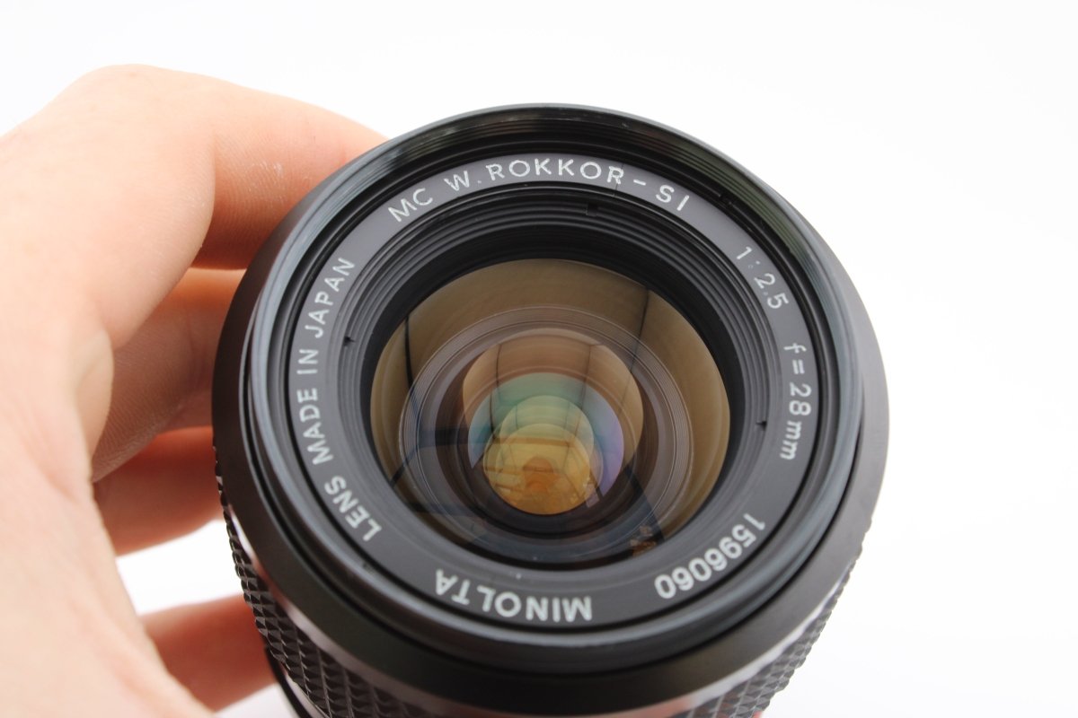 Minolta MD W.Rokkor - SI 28mm f2.5 (#3776) - Minolta
