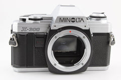 Minolta X - 300 Chrome Body (4455) - Minolta