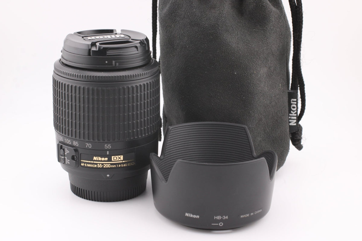 Nikon AF - S Nikkor 55 - 200mm f4 - 5.6G ED DX (5162) - Nikon