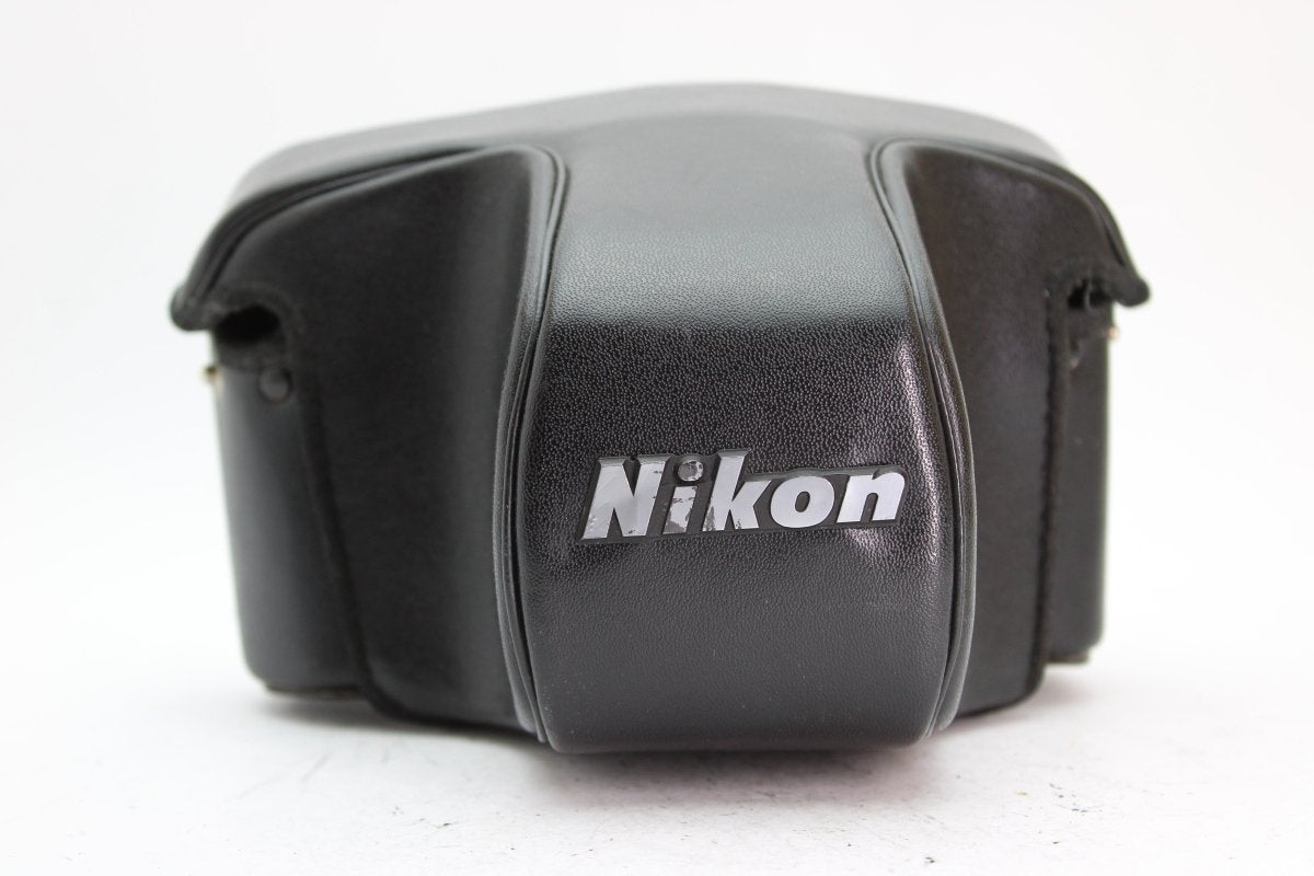Nikon Black Leather Case - Nikon