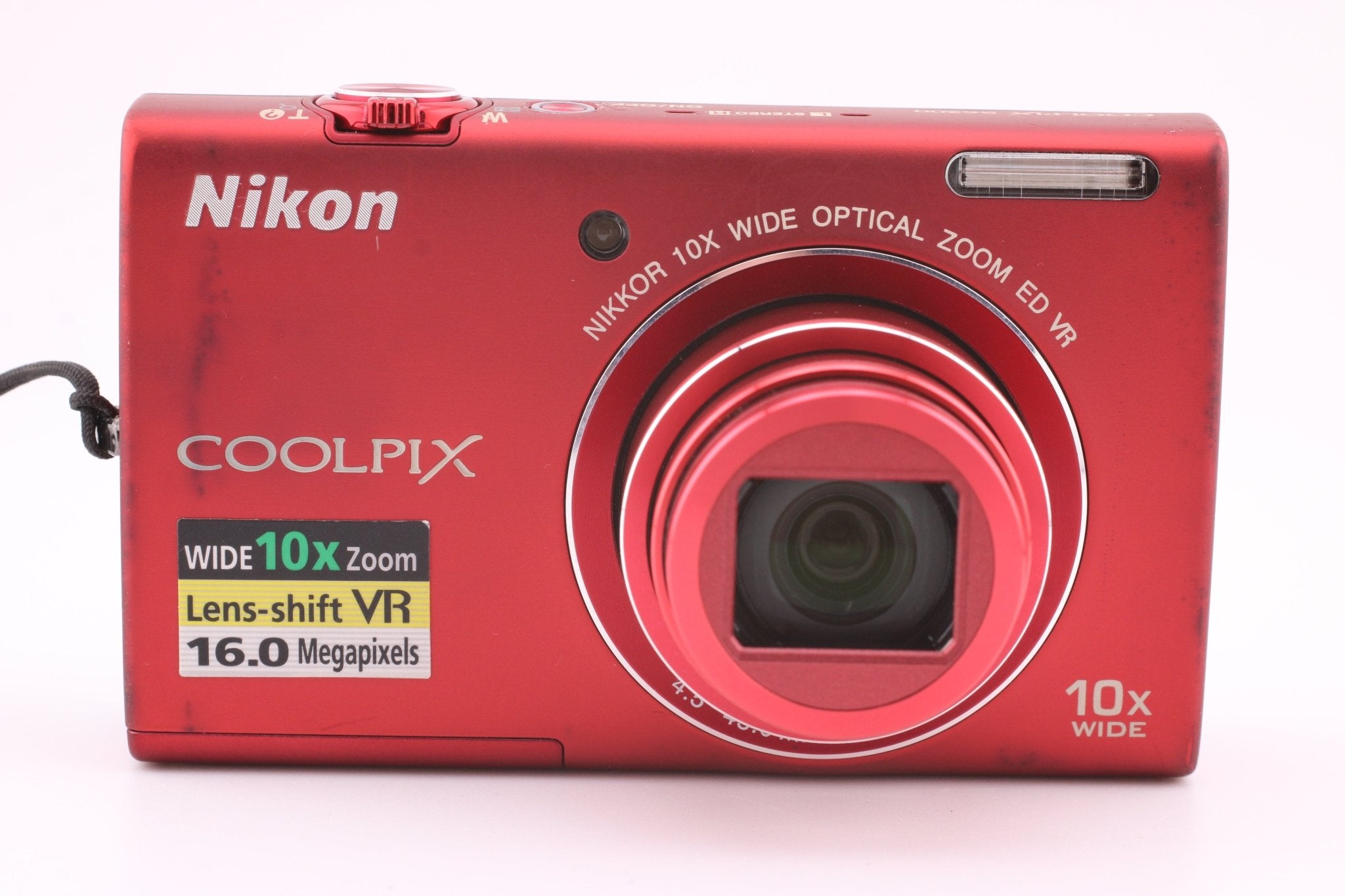 Nikon Coolpix S6200 Red (5094) - Nikon