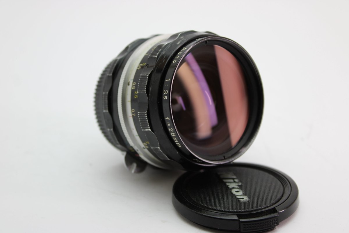 Nikon Nikkor-H 28mm f2.8 Wide Angle (#2383) - Nikon