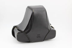 Olympus 14N Black Leather Case (4110) - Olympus