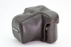 Olympus Brown Leather Case (#3519) - Olympus