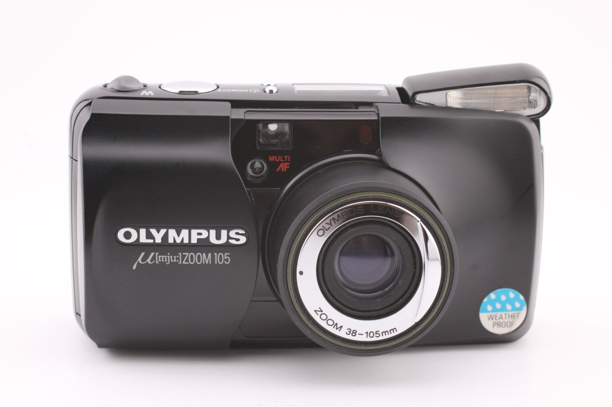 Cameră film Olympus Mju Zoom 105 Point and Shoot 35mm - OldCamsByJens