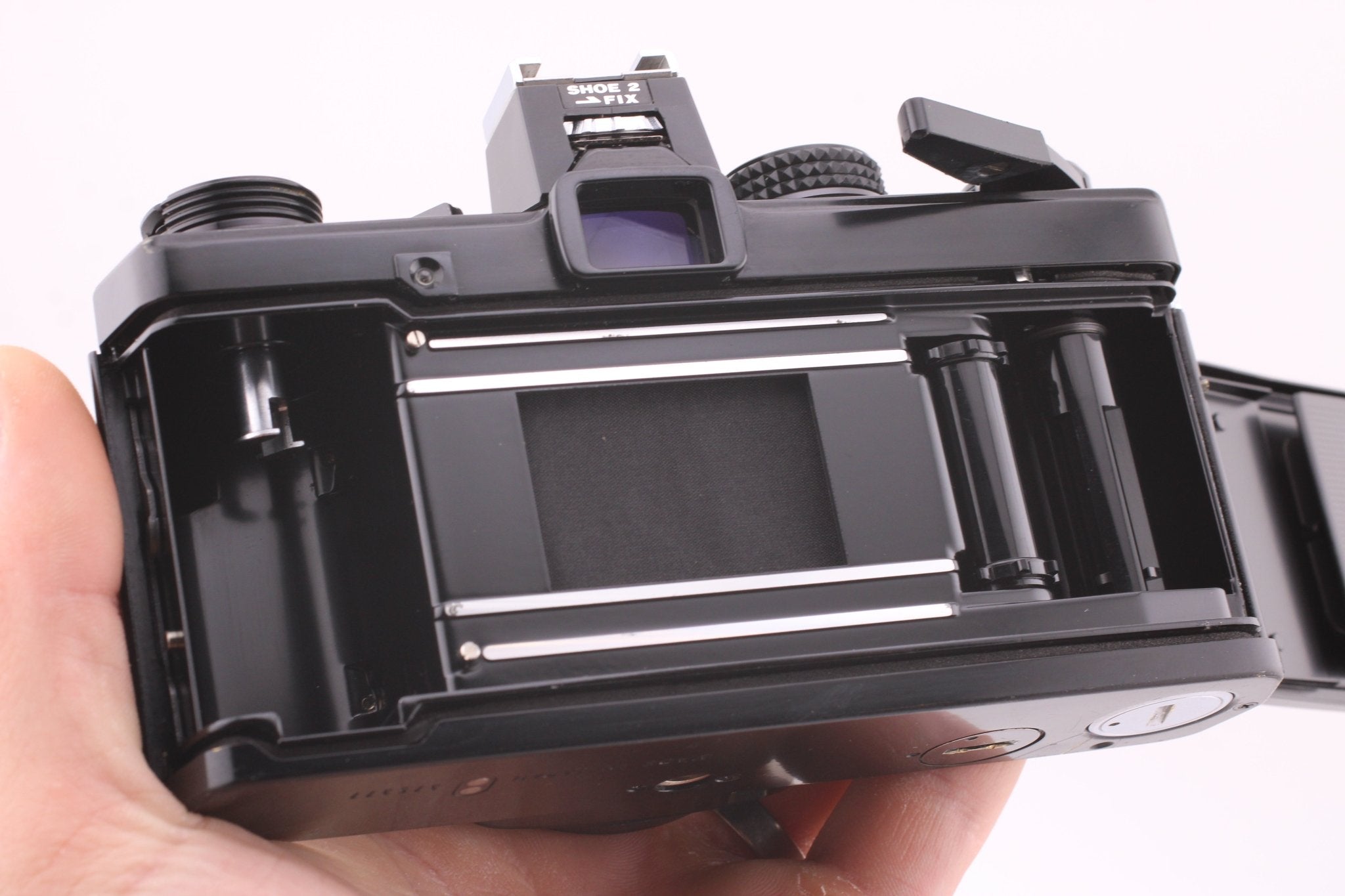 ★OLYMPUS OM-2 BLACK ボディ Olympus OM-2 Black SLR 35mm Film Camera - OldCamsByJens