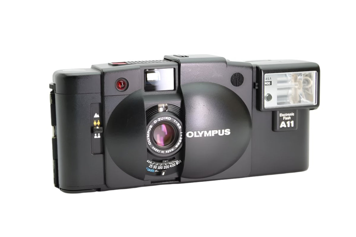 Olympus XA 2 + A11 Flash (#3198) - OldCamsByJens