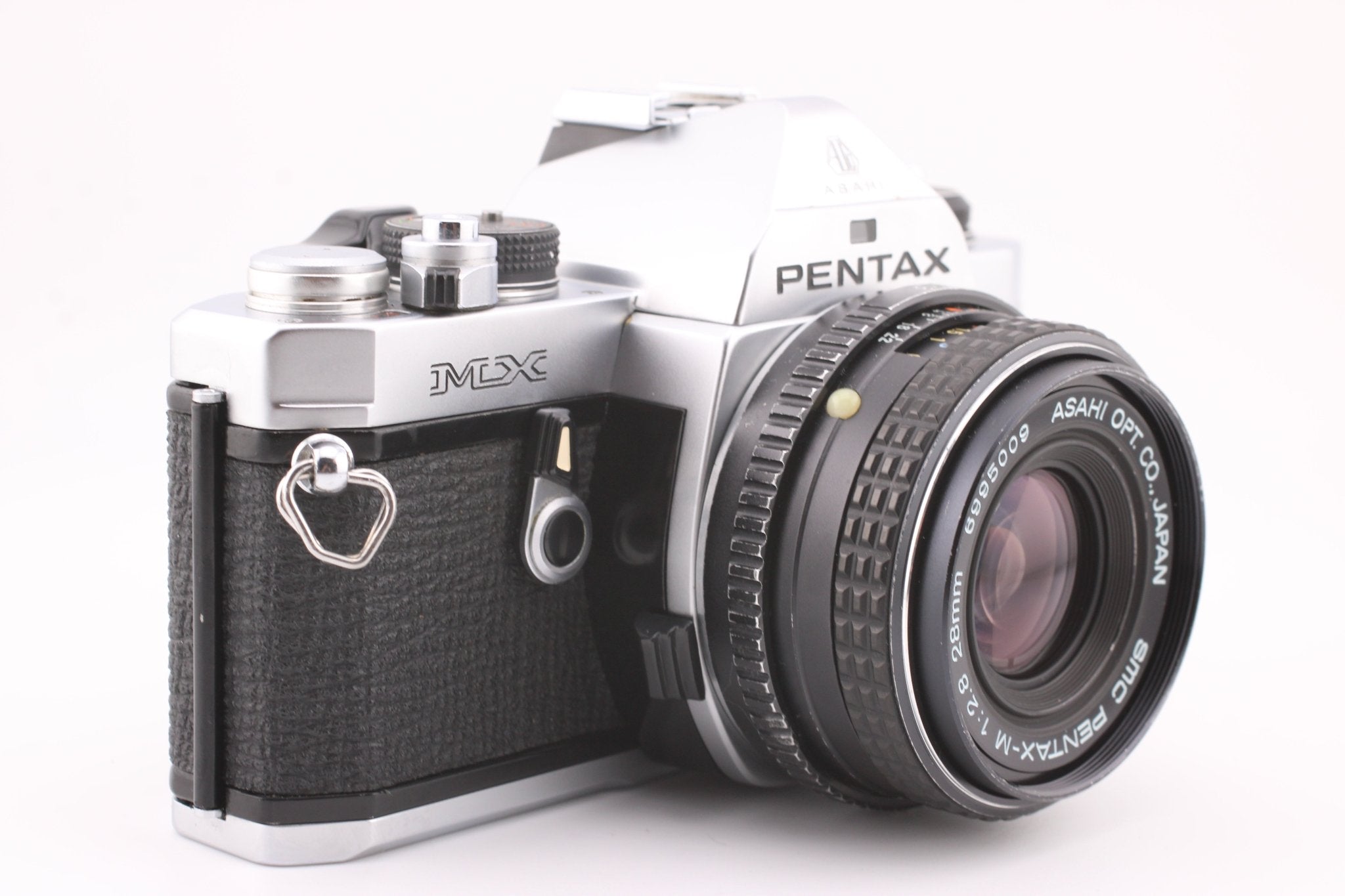 Pentax MX SLR 35mm Film Camera with 28mm f2.8 Lens - OldCamsByJens