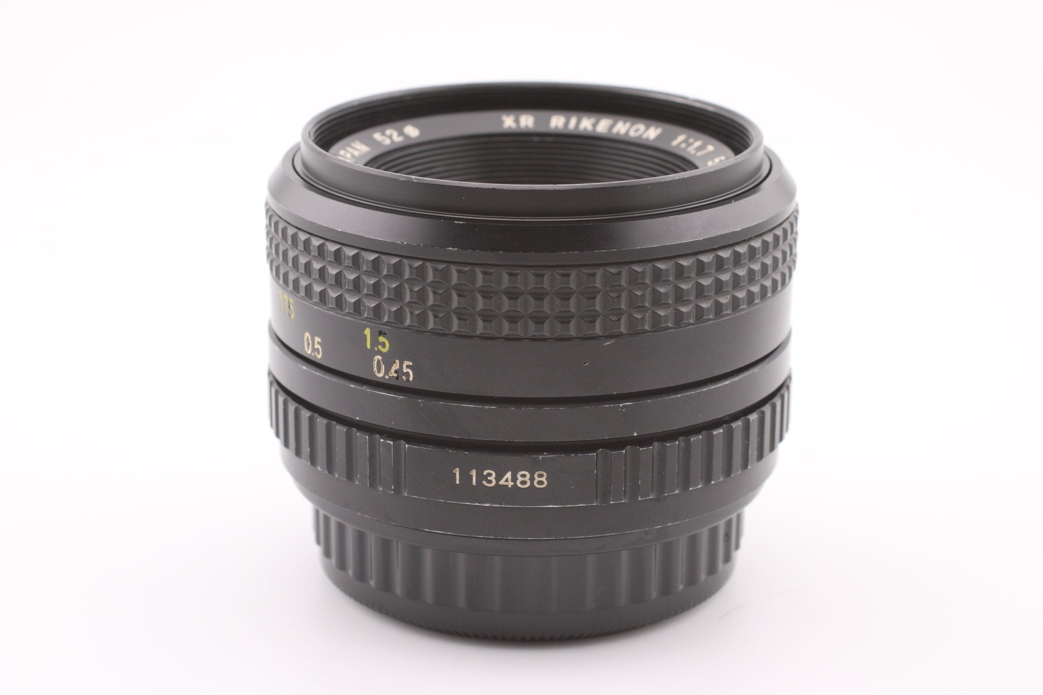 Ricoh 50mm f1.7 XR Rikenon (5160) - Ricoh