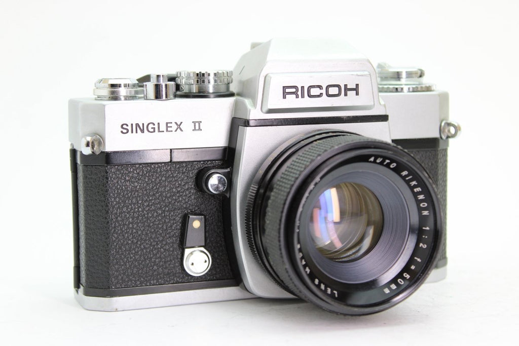 RICHO フイルムカメラ ricoh-singlex-ii-50mm-f2-3356-