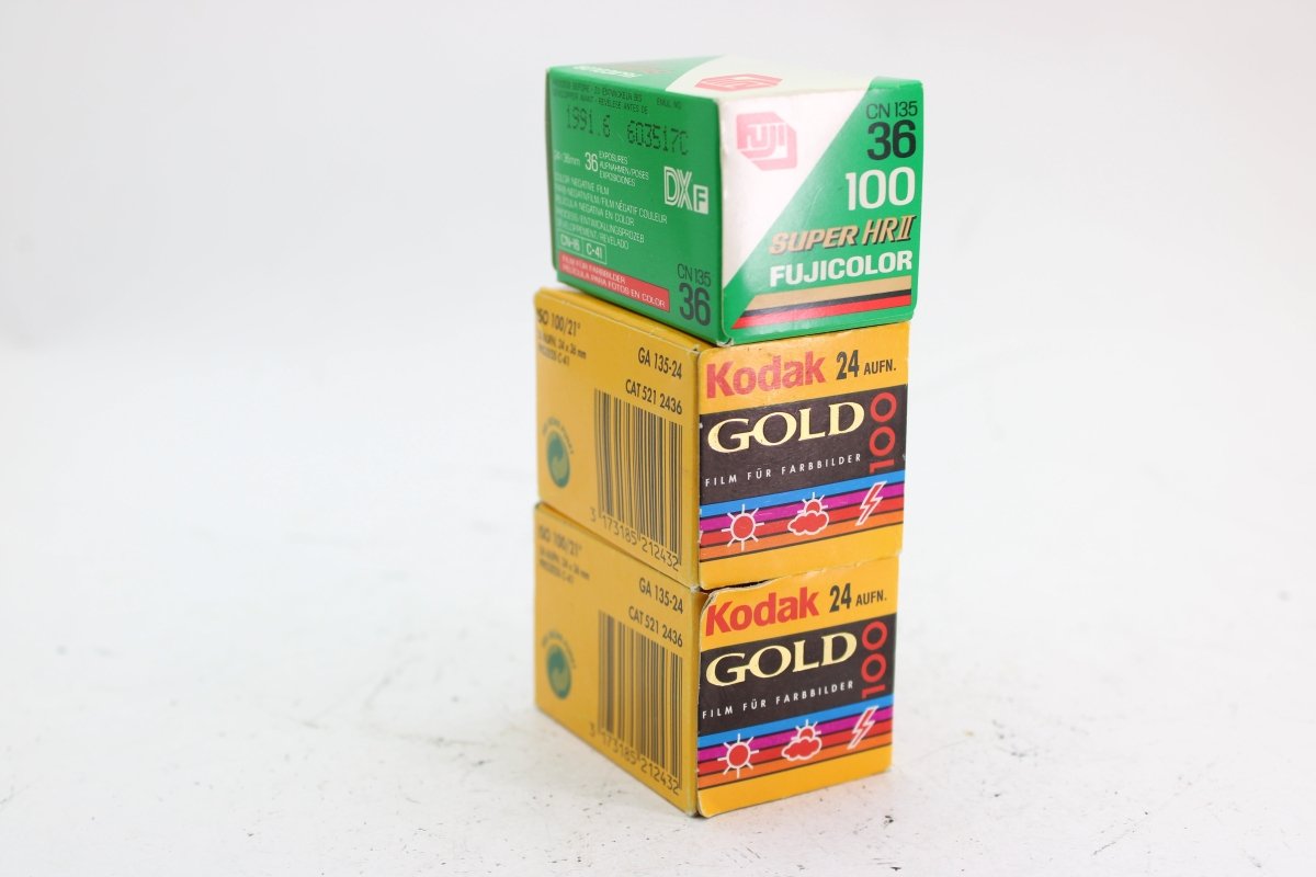 Variety Pack 3 Rolls of 35mm film (#2241) - Kodak