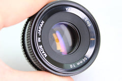 Yashica ML 50mm f2 (#3511) - Yashica